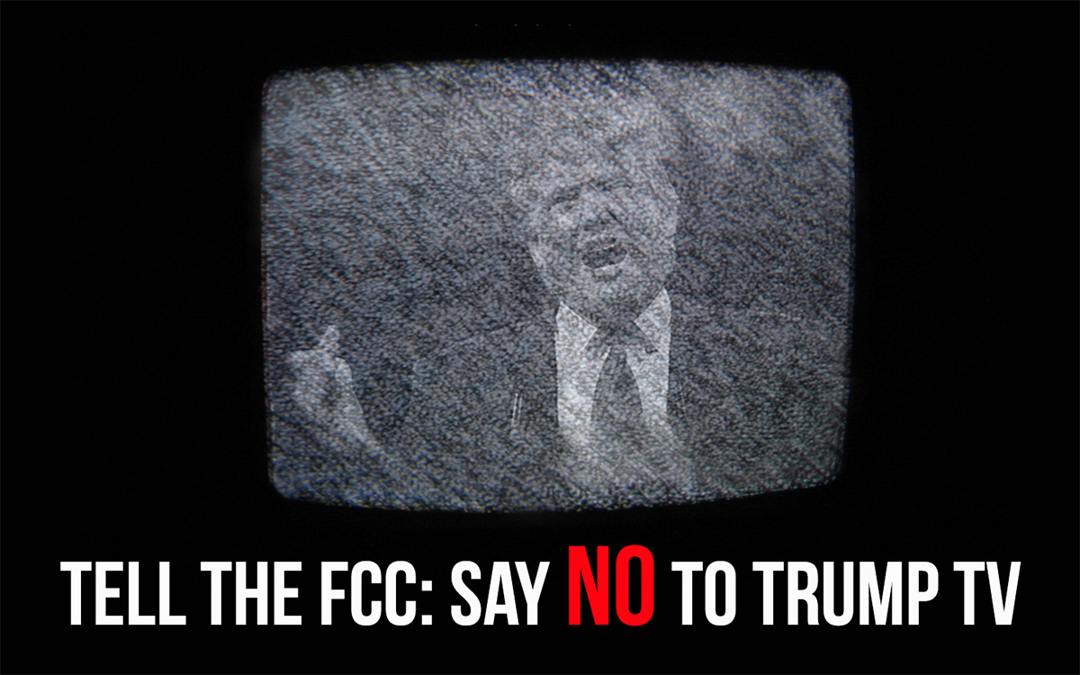Tell the FCC to say no to Trump