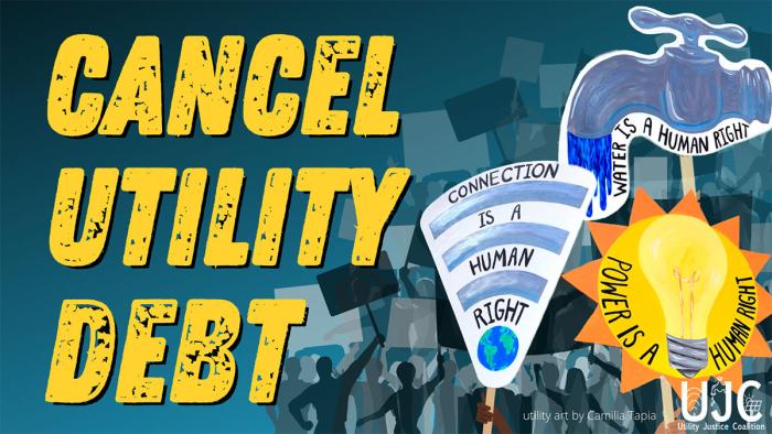 Urge Congress to cancel utility debt