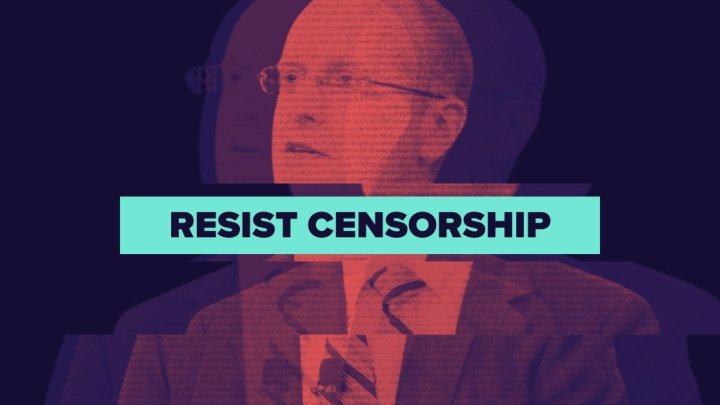 FCC commissioner Carr with words resist censorship
