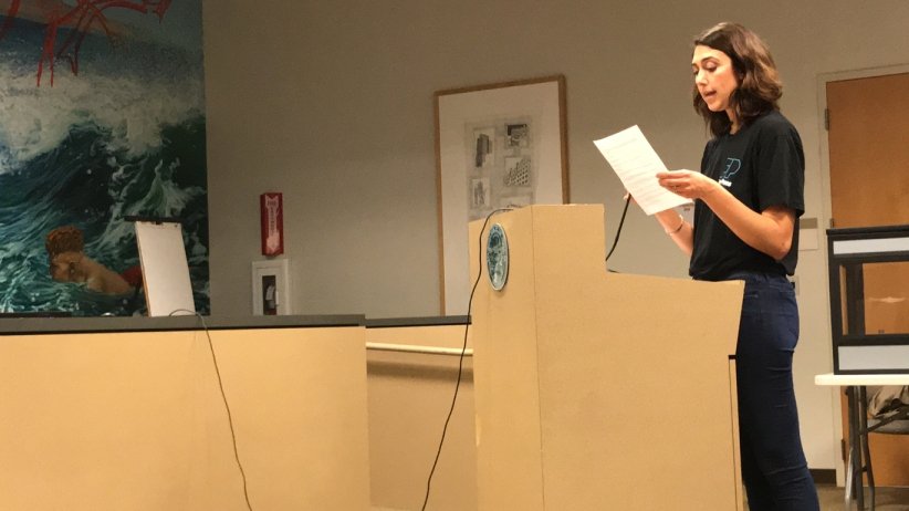 Free Press Action staffer Nilda testifying