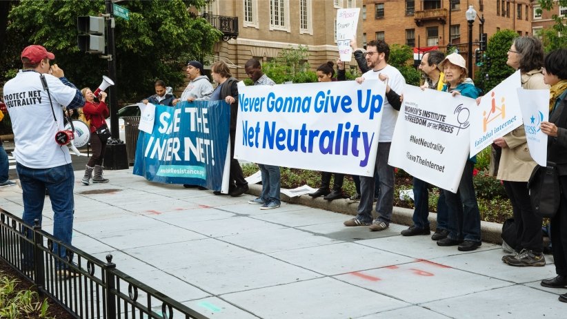 Group of Net Neutrality activists