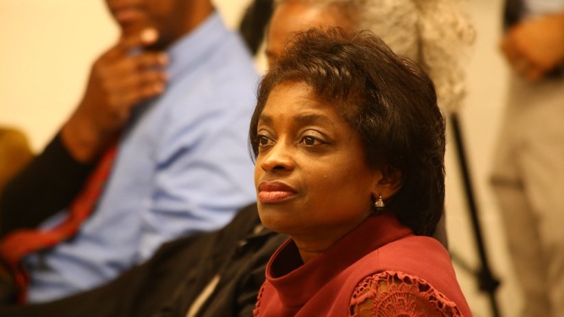 FCC Commissioner Mignon Clyburn listening