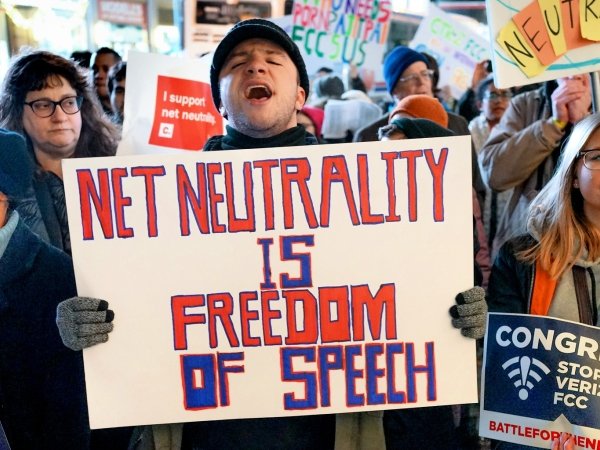 Net Neutrality Protest