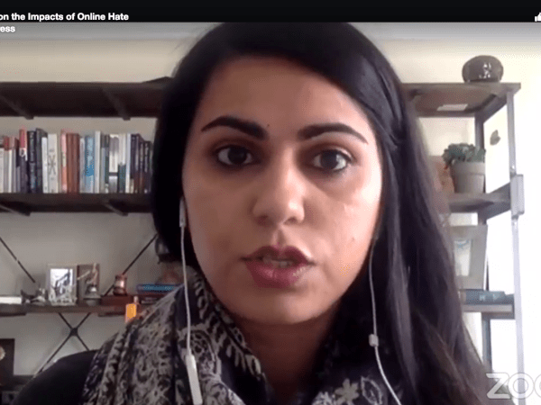 Panelist in Change the Terms webinar