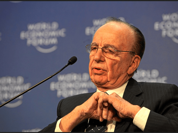 Rupert Murdoch at the World Economic Forum