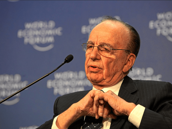 Rupert Murdoch at the World Economic Forum