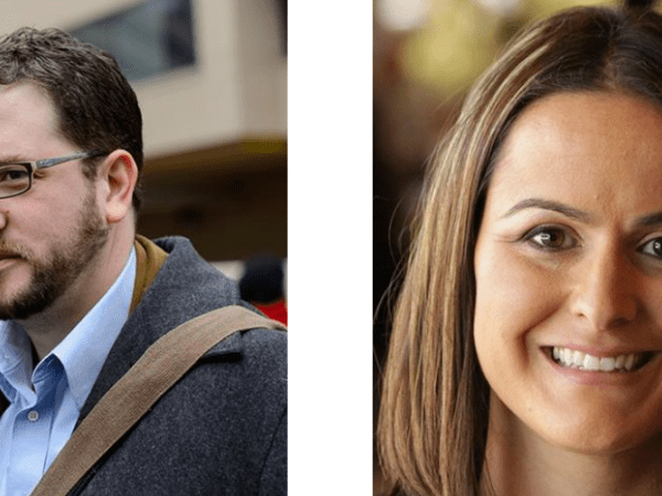 Side-by-side headshots of Craig Aaron and Jessica J. Gonzalez