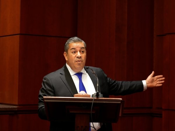 Senator Lujan at the 2023 DDL briefing