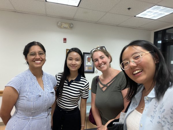 Free Press' Sarah Stone and Angela Chen in Quincy