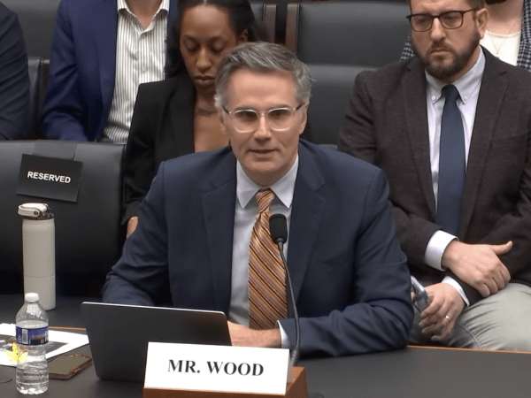 Free Press Action VP Matt Wood testifying about the harms of massive media mergers