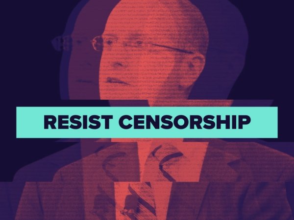 FCC commissioner Carr with words resist censorship