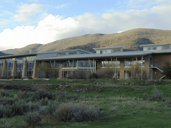 A building at Utah Valley University