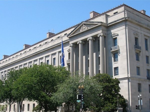 Justice Department building