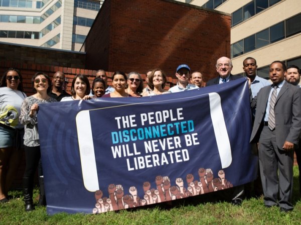 Advocates speak out for the Lifeline phone and internet subsidy program at the FCC