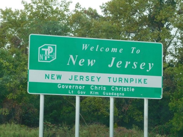 "Welcome to New Jersey" bulletin board