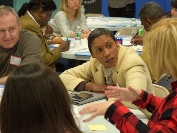 People at News Voices: New Jersey event