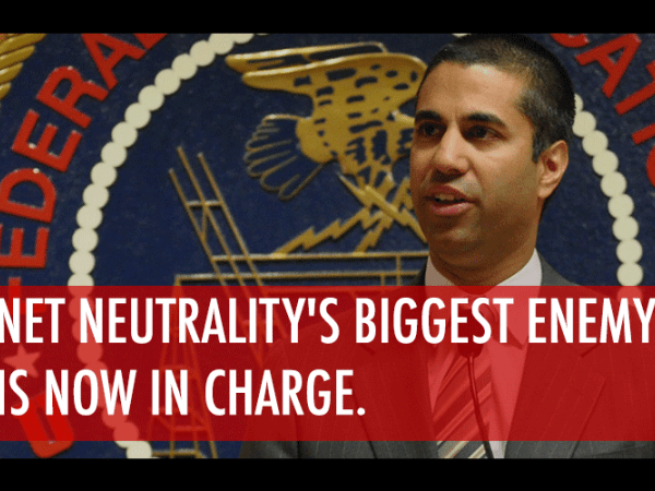 Net Neutrality's biggest enemy is now in charge