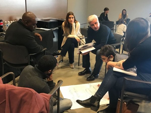 Participants in the Organizing for Neighborhood News workshop
