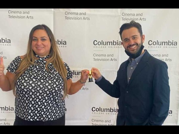 Free Press’ Vanessa Maria Graber and Bloomfield Information Project’s Simon Galperin 