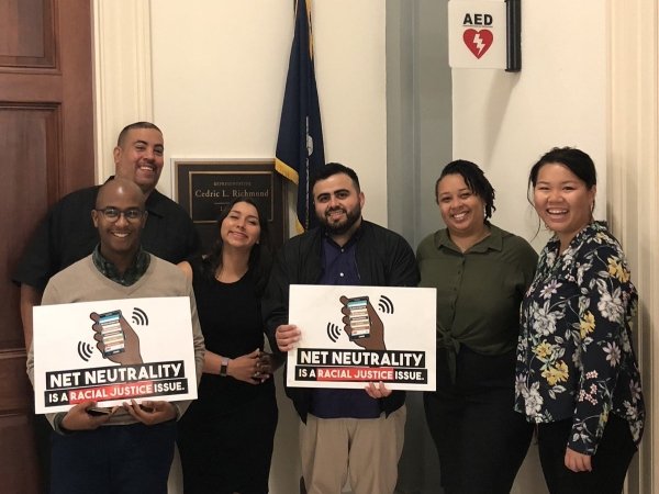 Voices for Internet Freedom coalition lobby day