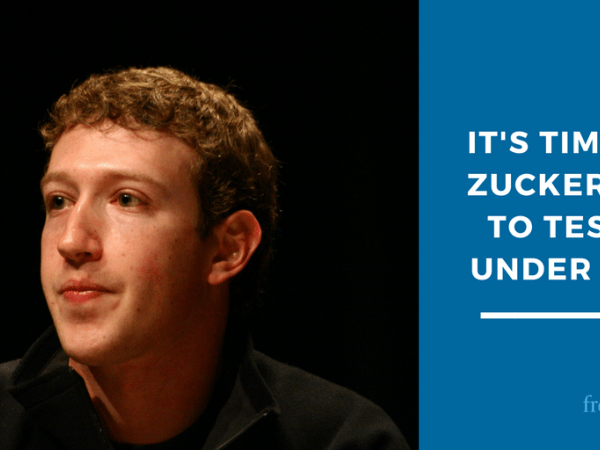 Facebook CEO Mark Zuckerberg