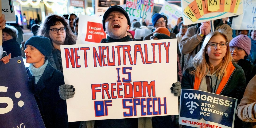 Net Neutrality Protest