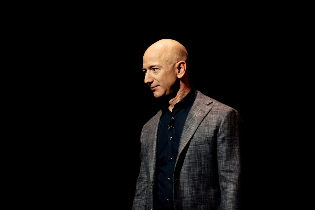 Jeff Bezos, who forced The Washington Post to drop its planned endorsement of Vice President Kamala Harris
