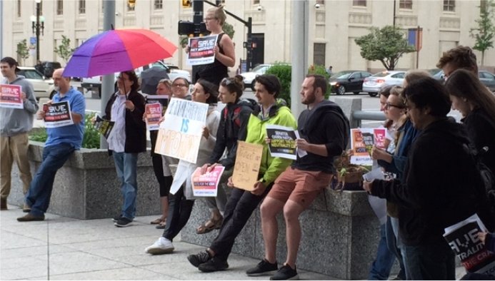 Net Neutrality activists in Utah