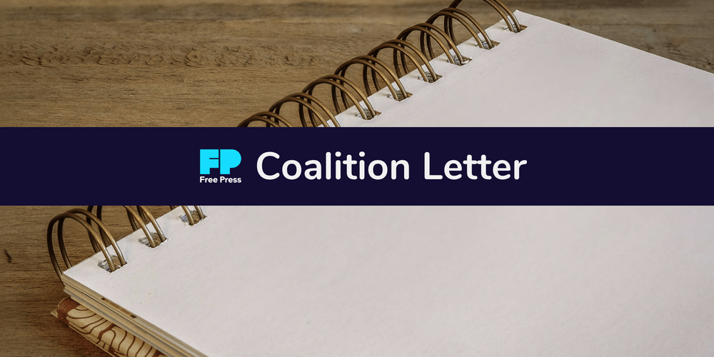 Coalition Letter