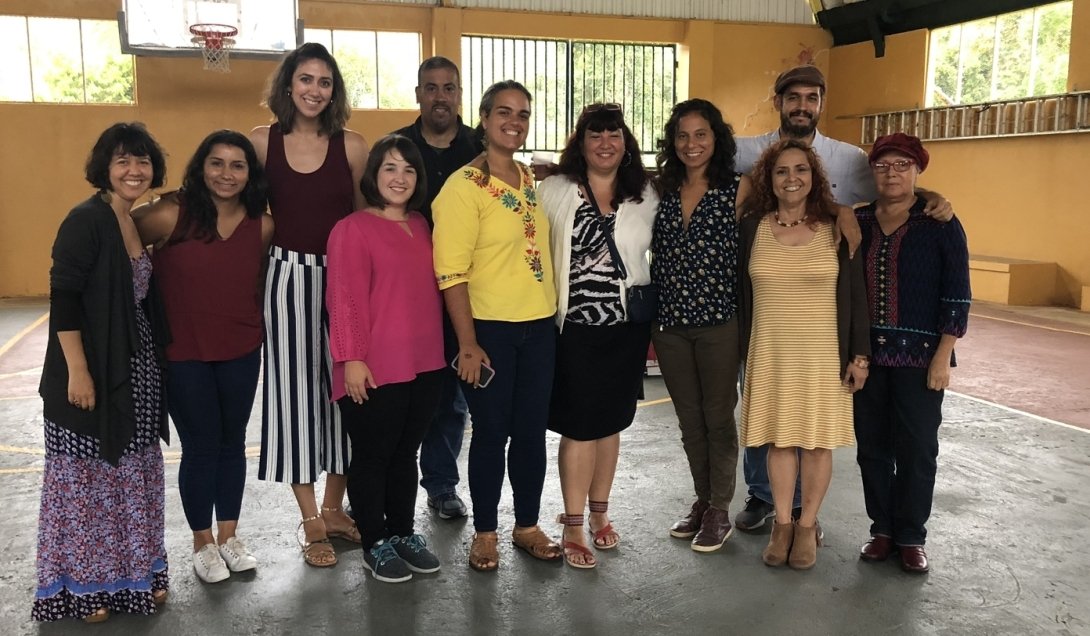 Free Press staffers standing with allies