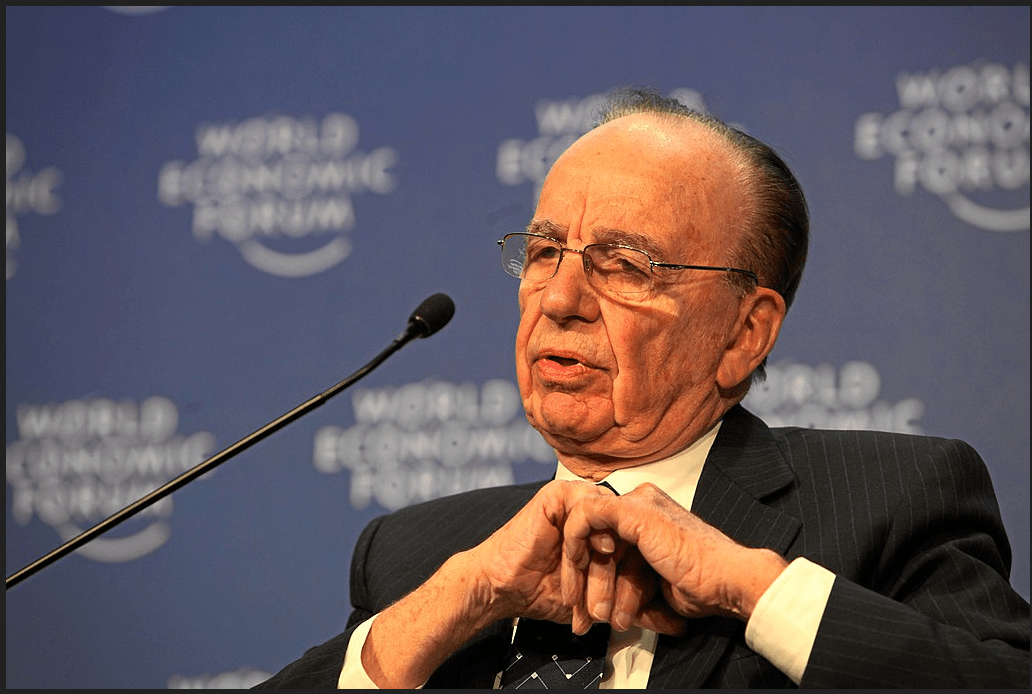 Rupert Murdoch at the World Economic Forum