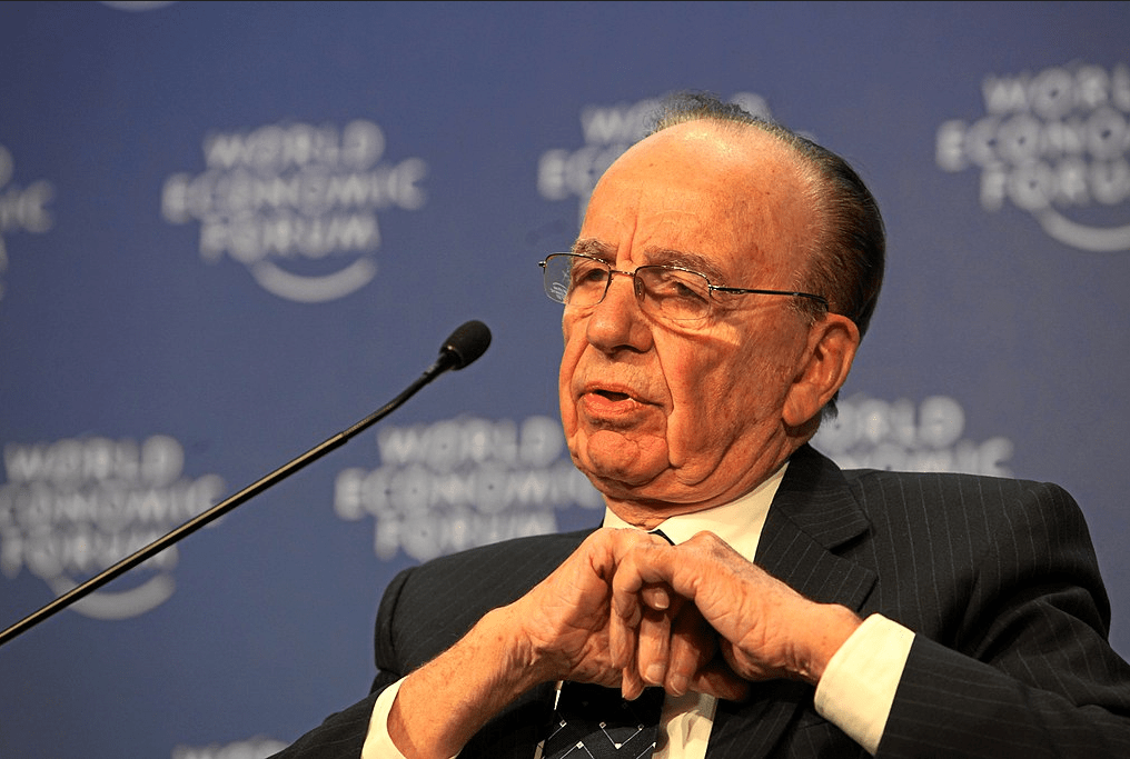 Rupert Murdoch at the World Economic Forum