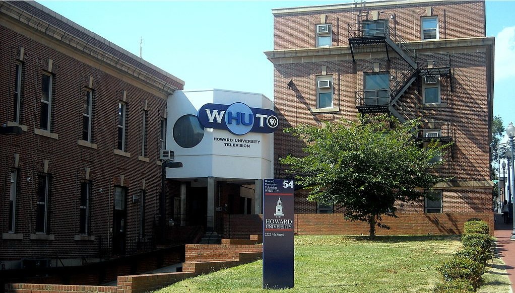 Exterior of WHUT at Howard University