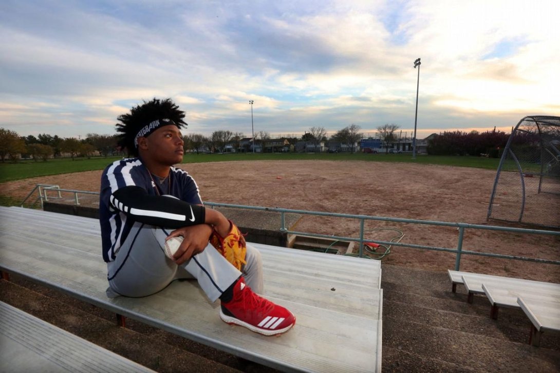 Atlantic City High School baseball team player