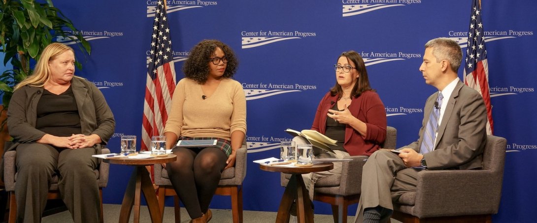 Panelists at Change the Terms launch event