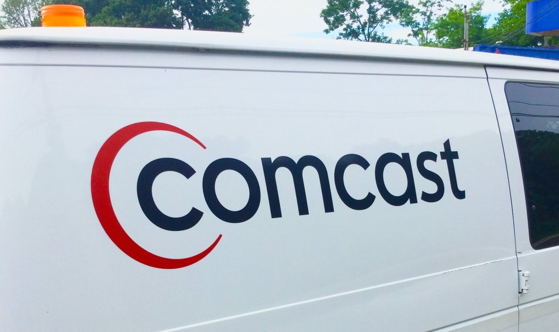 Comcast van