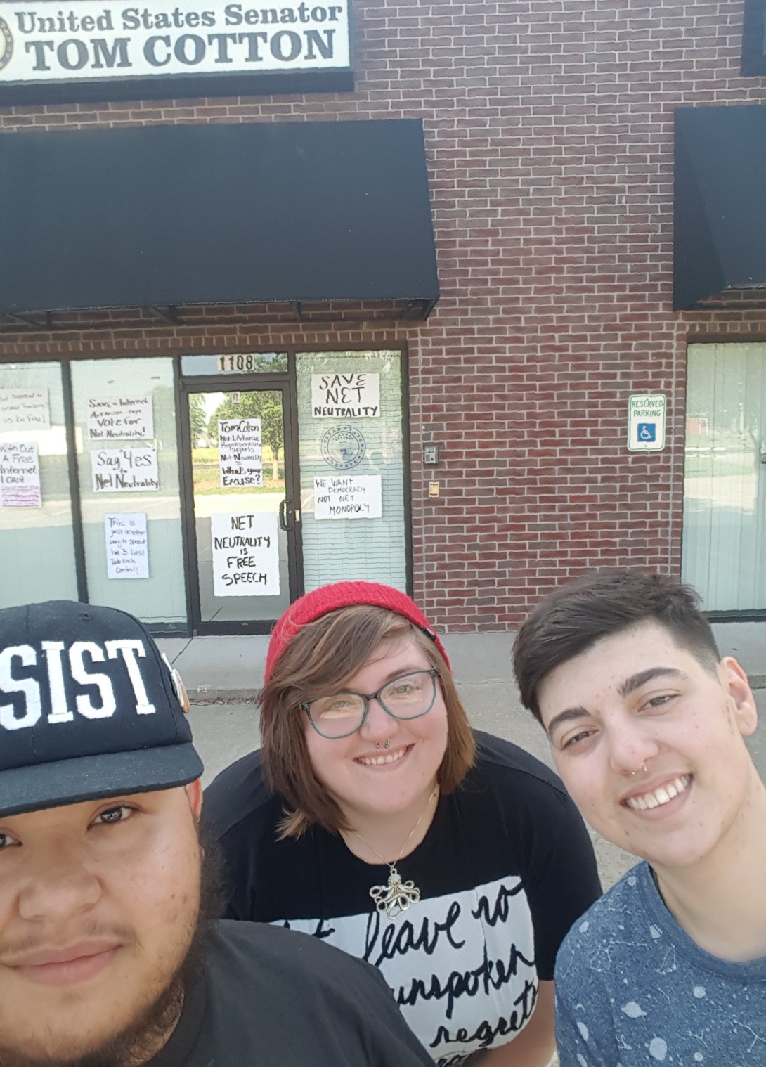 Net Neutrality activists in Ohio