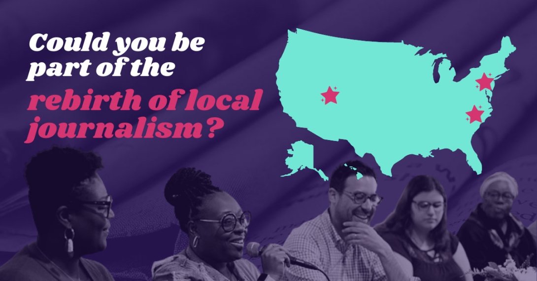 Could you be part of the rebirth of local news
