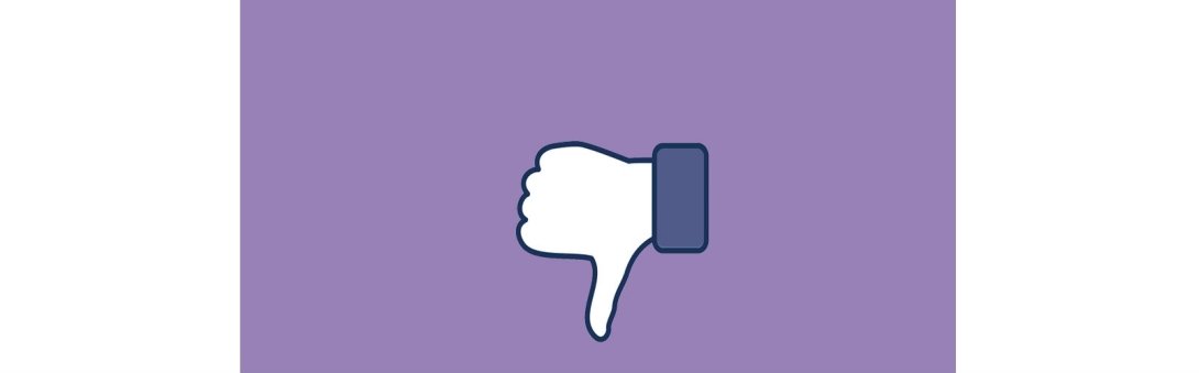 Facebook thumbs down