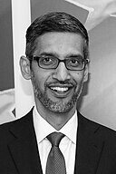 Portrait picture of Google CEO Sundar Pichai
