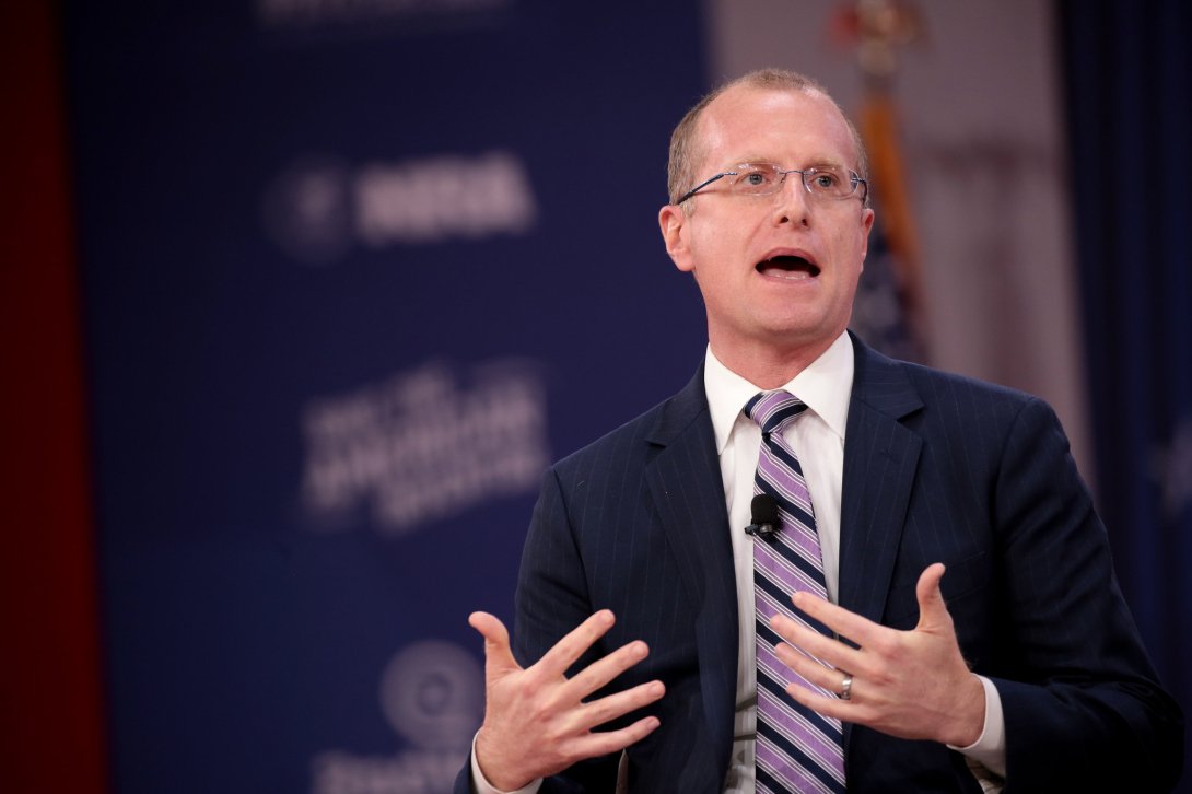 Brendan Carr at the 2018 CPAC conference