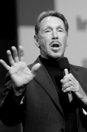 Co-owner Larry Ellison