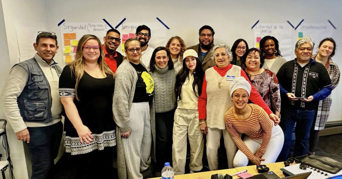Comunicadores met over the winter in Philadelphia to discuss the challenges Spanish-speaking media workers face and what more can be done to support their vital work.