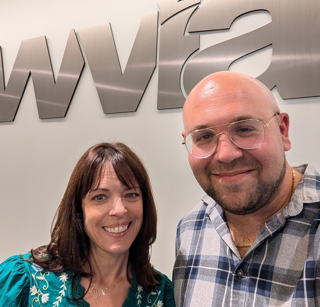 WVIA's Julie Sidoni and Free Press Action's Eric Thurm
