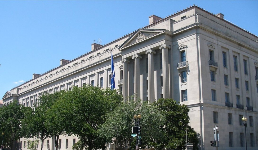 Justice Department building