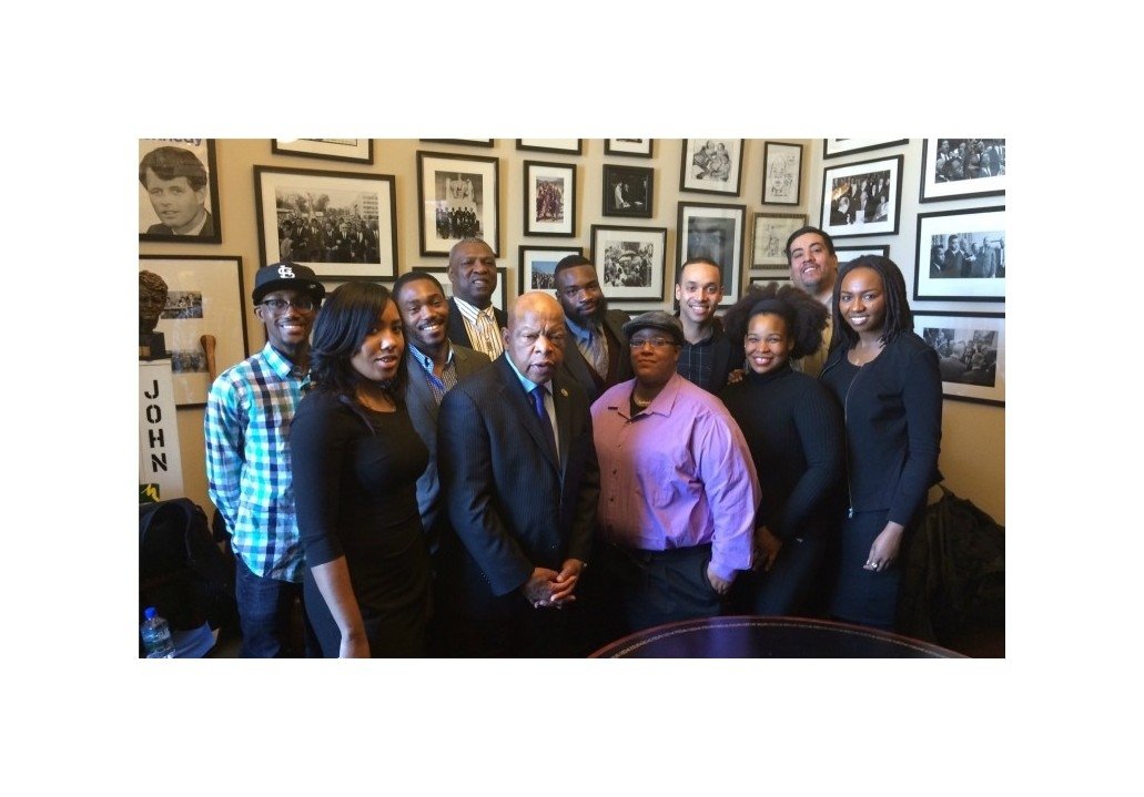 Delegation with Rep. John Lewis