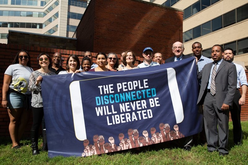 Advocates speak out for the Lifeline phone and internet subsidy program at the FCC