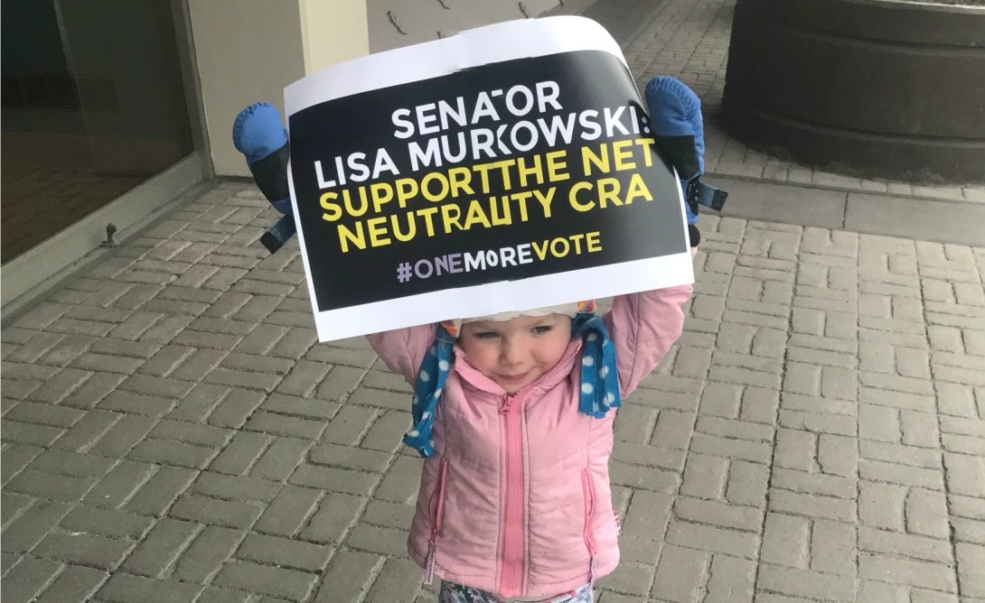 Net Neutrality activist in Alaska