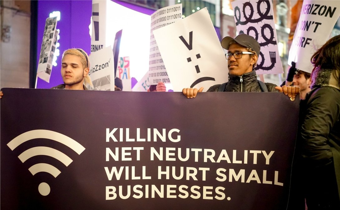 Net Neutrality protest