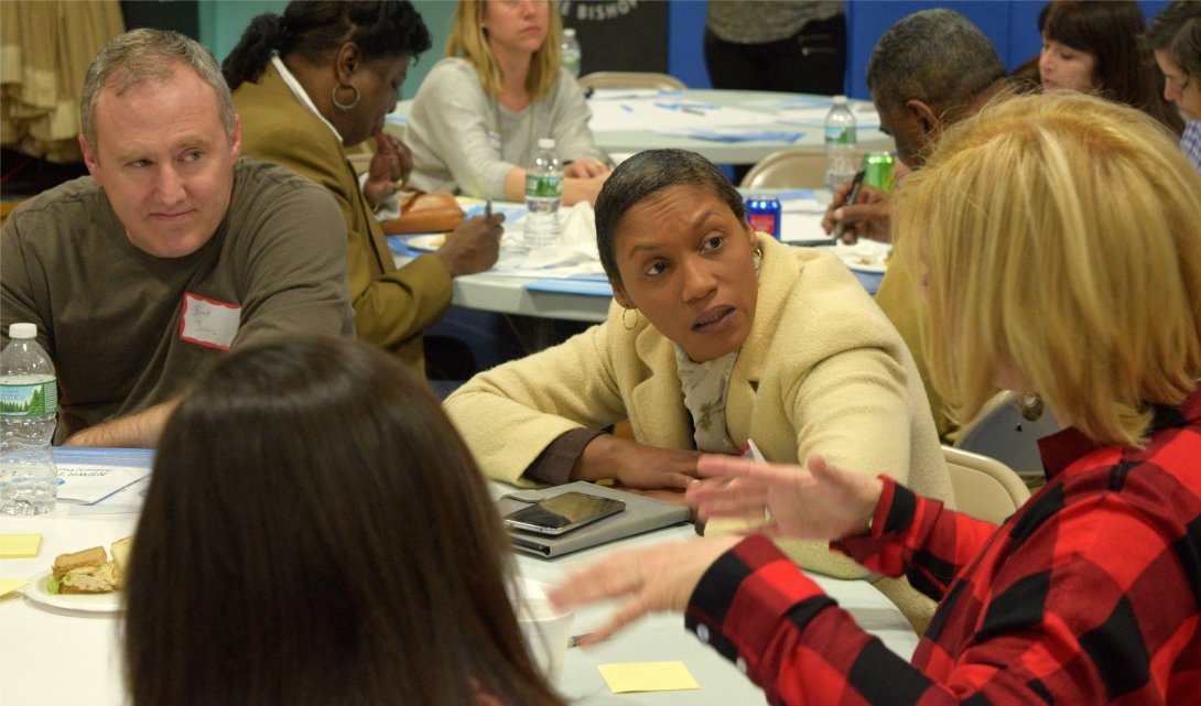 People at News Voices: New Jersey event